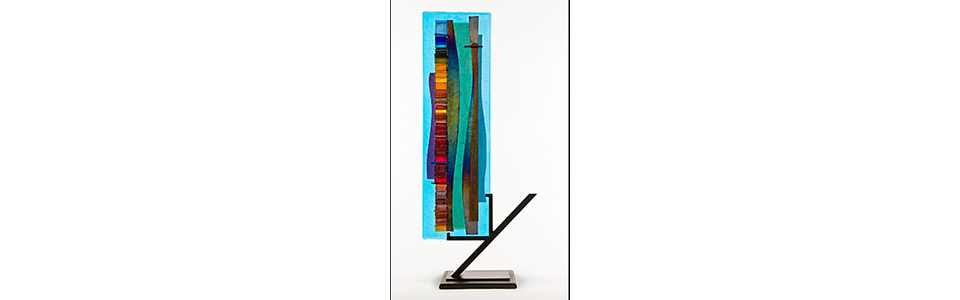 Sculpture - Waterfall Turquoise